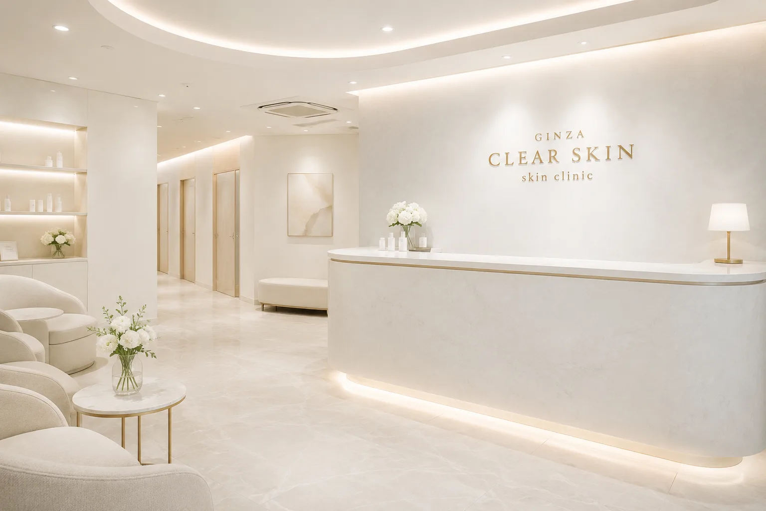 GINZA CLEAR SKIN クリニック内観